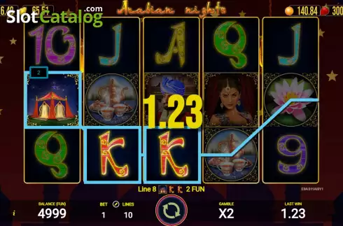 Скрин3. Arabian Nights (AGT Software) слот