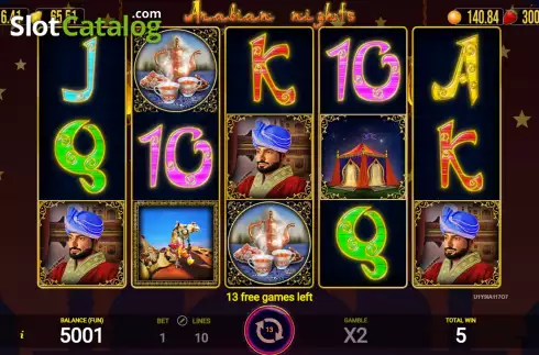 Скрин6. Arabian Nights (AGT Software) слот