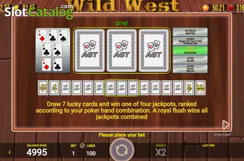 Скрин8. Wild West (AGT Software) слот