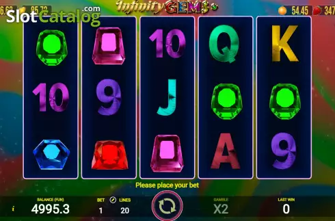 Скрин2. Infinity Gems слот
