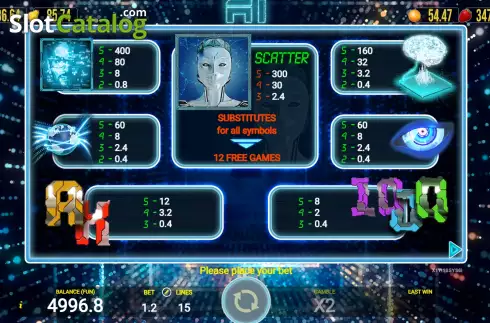 Скрин6. AI Slot слот