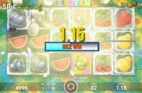 Скрин3. Ice Cream 6 слот
