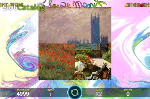 Скрин3. Claude Monet слот