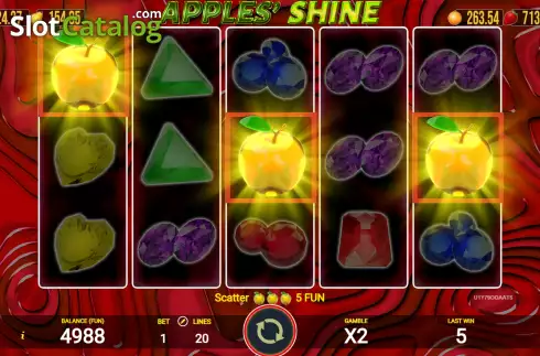 Скрин4. Apples' Shine слот