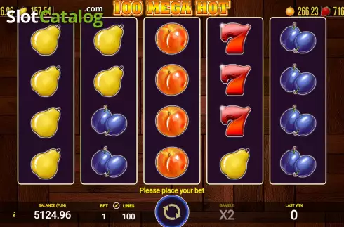 Скрин2. 100 Mega Hot (AGT Software) слот