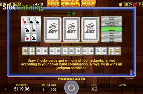 Скрин8. 100 Mega Hot (AGT Software) слот