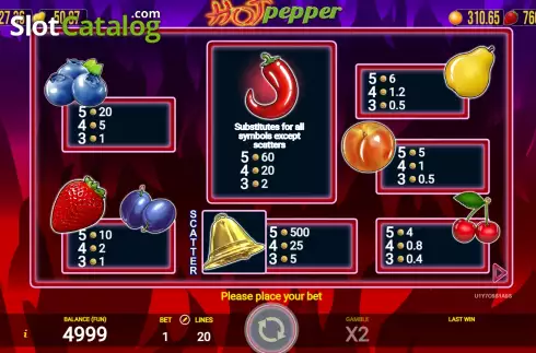 Скрин6. Hot Pepper (AGT Software) слот