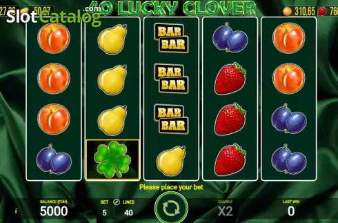 Скрин2. 40 Lucky Clover слот