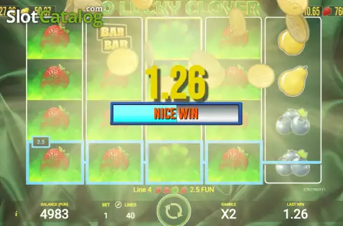Скрин3. 40 Lucky Clover слот