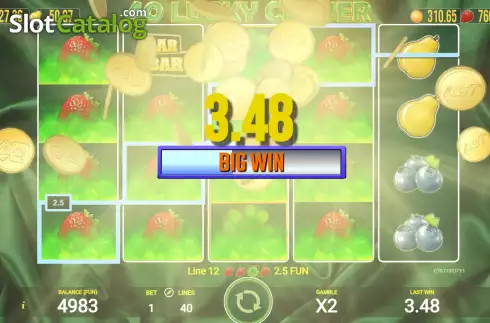 Скрин4. 40 Lucky Clover слот