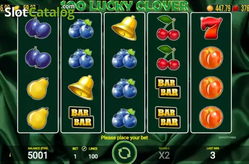 Скрин2. 100 Lucky Clover слот
