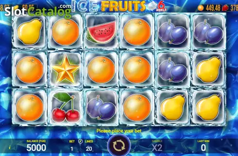 Скрин2. Ice Fruits 6 Reels слот