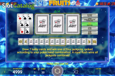 Скрин8. Ice Fruits 6 Reels слот