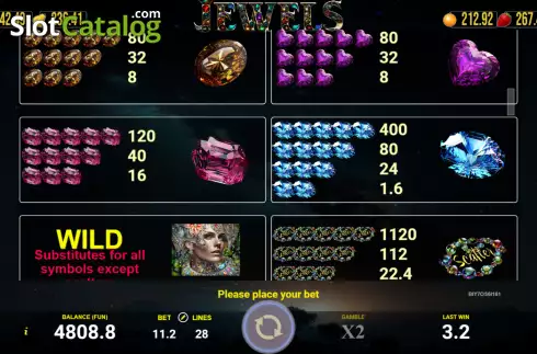 Скрин6. Jewels (AGT Software) слот