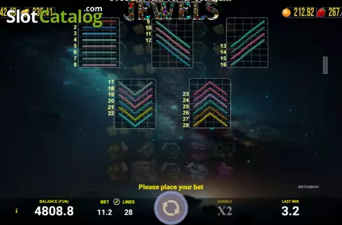 Скрин7. Jewels (AGT Software) слот