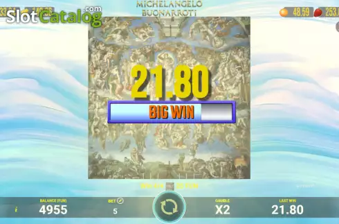 Скрин4. Michelangelo Buonarroti слот