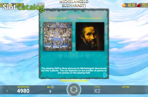 Скрин6. Michelangelo Buonarroti слот
