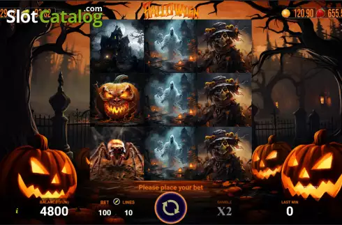 Скрин2. Halloween (AGT Software) слот