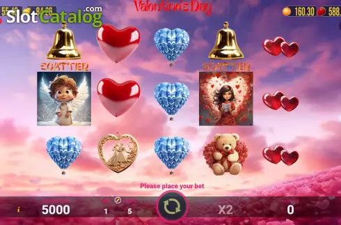 Скрин2. Valentine's Day (AGT Software) слот