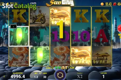 Скрин3. Sun City слот