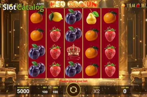 Скрин2. Red Crown слот