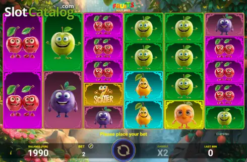 Скрин2. Fruits Maxlines слот