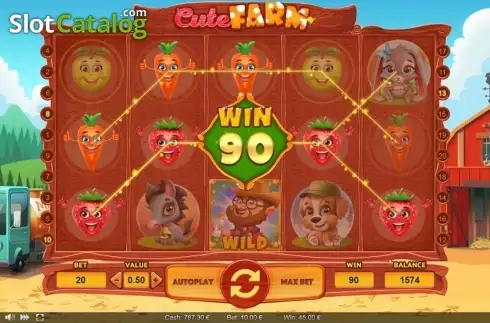 Скрин3. Cute Farm слот