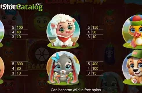Скрин6. Cute Farm слот