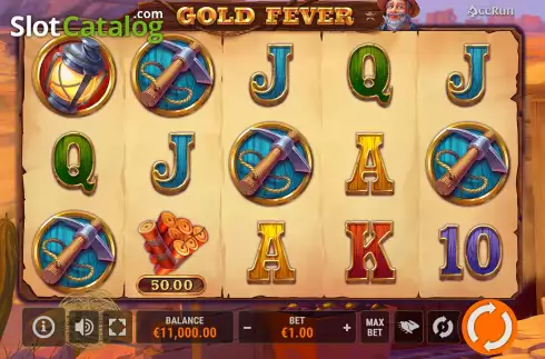 Скрин2. Gold Fever (AceRun) слот