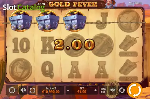 Скрин3. Gold Fever (AceRun) слот