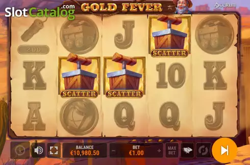 Скрин5. Gold Fever (AceRun) слот
