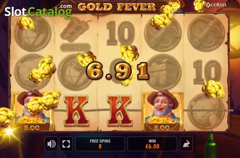 Скрин8. Gold Fever (AceRun) слот