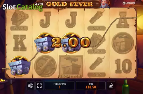 Скрин9. Gold Fever (AceRun) слот