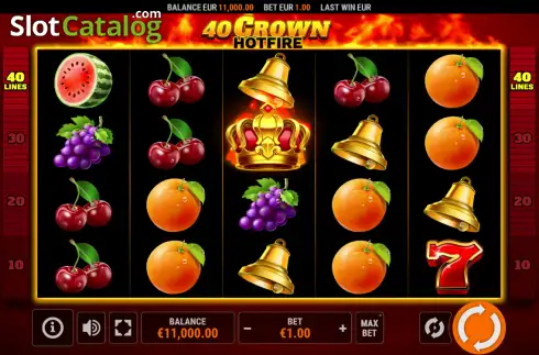 Скрин2. 40 Crown Hotfire слот