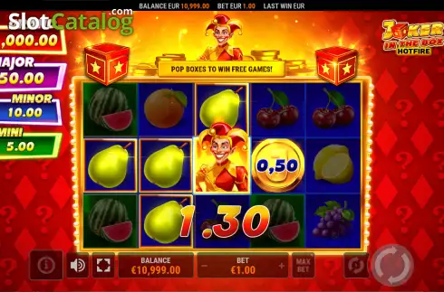 Скрин3. Joker in the Box Hotfire слот