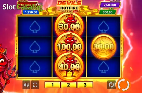 Скрин3. Devils HotFire Hold & Win слот