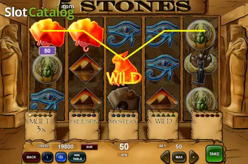 Скрин3. 5 Stones слот