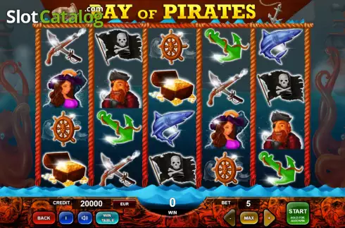 Скрин2. Bay Of Pirates слот