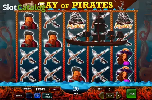 Скрин3. Bay Of Pirates слот