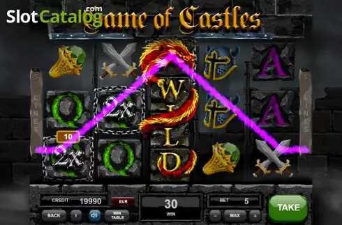 Скрин3. Game of Castles слот