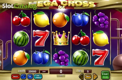 Скрин2. Mega Cross 4 слот