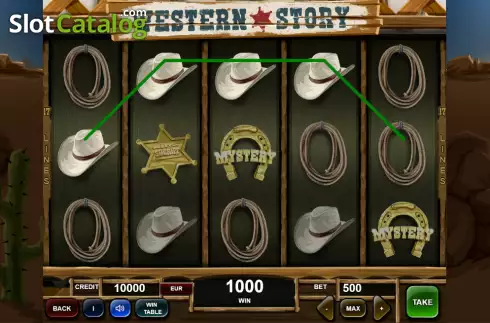 Скрин3. Western Story слот