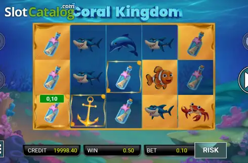 Скрин3. Coral Kingdom слот
