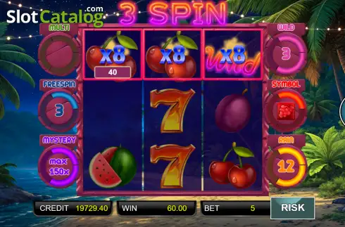 Скрин3. 3 Spin слот