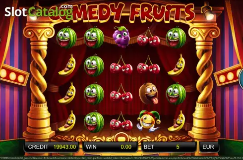 Скрин3. Comedy Fruits слот