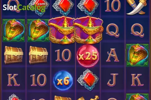 Скрин2. Genie Mystery слот