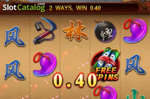 Скрин3. Ninja Legend слот