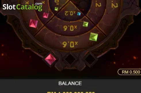 Скрин2. Wheel of Gems слот