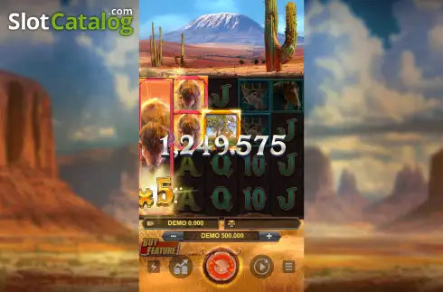 Скрин3. Buffalo Rush HIGHROLLER слот