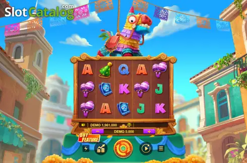 Скрин2. Pinata Fest слот